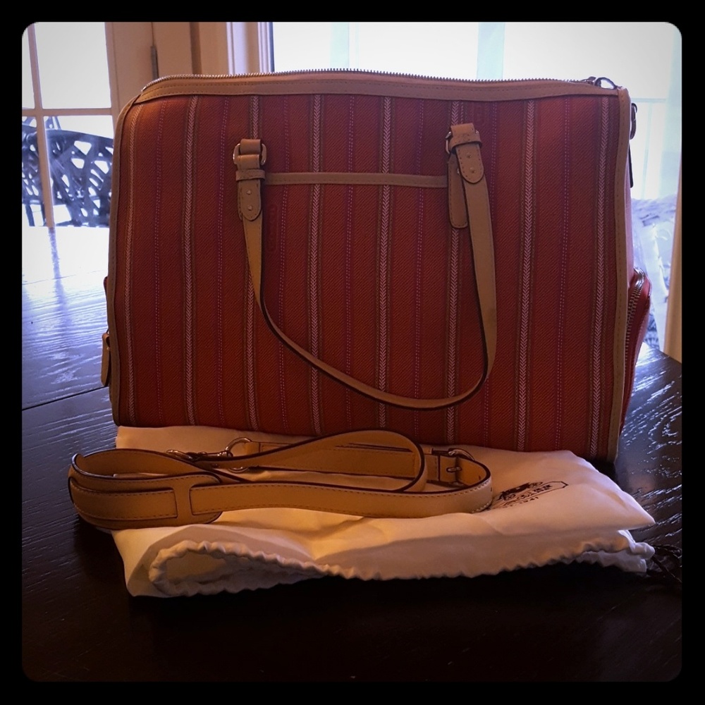 Coach diaper bag